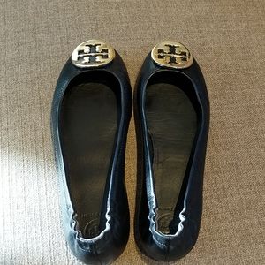 Tory Burch Minnie ballet flats black